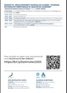 الصالون الدولي للبناء بالجزائر BATIMATEC-27 7 Batimatec2025 06